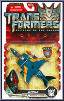 Dirge from Transformers - Revenge of the Fallen - Deluxe Class manufactured by Hasbro [Front]