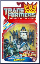 Grindor (Missile Attack) from Transformers - Revenge of the Fallen - Fast Action Battlers manufactured by Hasbro [Front]