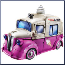 Autobots Skids & Mudflap (Ice Cream Truck) from Transformers - Revenge of the Fallen - Deluxe Class manufactured by Hasbro [Loose]