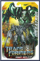 Megatron from Transformers - Revenge of the Fallen - Robot Replicas manufactured by Hasbro [Front]