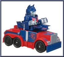 Optimus Prime from Transformers - Revenge of the Fallen - RPM Battle Chargers manufactured by Hasbro [Loose]