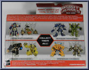 Bumblebee / Barricade from Transformers - Robot Heroes - Movie Series manufactured by Hasbro [Back]