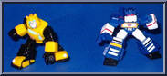 Bumblebee / Soundwave from Transformers - Robot Heroes - Generation 1 manufactured by Hasbro [Loose]