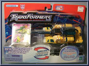 Destructicon Bludgeon from Transformers - Robots in Disguise (2001) - Exclusives manufactured by Hasbro [Front]