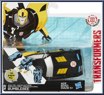 Bumblebee (Night Ops) from Transformers - Robots in Disguise (2015) - 1-Step Changers manufactured by Hasbro [Front]