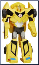 Bumblebee from Transformers - Robots in Disguise (2015) - 3-Step Changers manufactured by Hasbro [Loose]