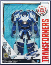 Drift (Blizzard Strike) from Transformers - Robots in Disguise (2015) - 3-Step Changers manufactured by Hasbro [Front]