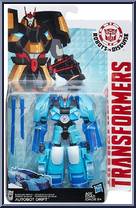Drift (Blizzard Strike) from Transformers - Robots in Disguise (2015) - Warriors manufactured by Hasbro [Front]