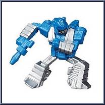 Autobot Jazz from Transformers - Robots in Disguise (2015) - Tiny Titans - Series 2 manufactured by Hasbro [Loose]