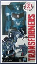 Steeljaw from Transformers - Robots in Disguise (2015) - Titan Heroes manufactured by Hasbro [Front]