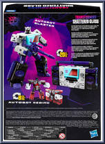 Blaster / Rewind from Transformers - Shattered Glass - Basic Series manufactured by Hasbro [Back]
