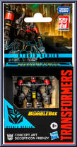 Frenzy (Concept Art) (Core Class) from Transformers - Studio Series - Bumblebee manufactured by Hasbro [Front]