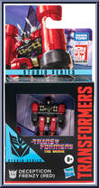 Frenzy (Red) (Core Class) from Transformers - Studio Series - Movie manufactured by Hasbro [Front]