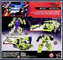 Hook / Long Haul (Voyager Class) from Transformers - Studio Series - Age of Primes manufactured by Hasbro [Back]
