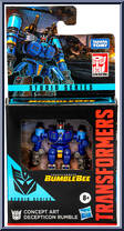 Rumble (Concept Art) (Core Class) from Transformers - Studio Series - Bumblebee manufactured by Hasbro [Front]
