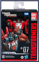 Sideswipe from Transformers - Studio Series - War for Cybertron manufactured by Hasbro [Front]