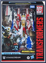 Starscream from Transformers - Studio Series - Bumblebee manufactured by Hasbro [Front]