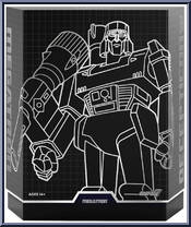 Grimlock from Transformers - Ultimate manufactured by Super7 [Back]