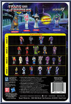 Prowl from Transformers - Wave 5 manufactured by Super7 [Back]