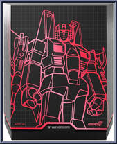 Starscream from Transformers - Ultimate manufactured by Super7 [Back]