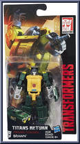 Brawn from Transformers - Titans Return - Legends manufactured by Hasbro [Front]
