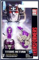 Crashbash from Transformers - Titans Return - Titanmasters manufactured by Hasbro [Front]