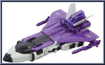 Darkmoon & Astrotrain from Transformers - Titans Return - Voyager manufactured by Hasbro [Loose]