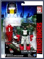 Grax & Skullsmasher from Transformers - Titans Return - Deluxe manufactured by Hasbro [Front]