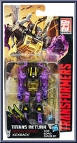 Kickback from Transformers - Titans Return - Legends manufactured by Hasbro [Front]