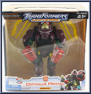 Optimus Primal from Transformers - Universe - Ultra Class manufactured by Hasbro [Front]
