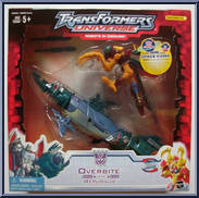 Overbite (with Repugnus) from Transformers - Universe - Ultra Class manufactured by Hasbro [Front]