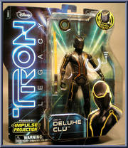 Clu from Tron Legacy - 8" Deluxe Scale manufactured by Spinmaster [Front]
