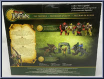 4 Warriors from True Legends - Mythical Warriors manufactured by Chap Mei [Back]