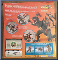 Carl Fireseed with Tribal Spinosaurus from Turok - Sets manufactured by Playmates [Back]