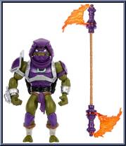 Donatello (Flaming Bo Staff) from Turtles of Grayskull - Basic Series manufactured by Mattel [Loose]