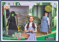 Dorothy and Wicked Witch from TV Favorites - Wizard of Oz manufactured by Mego 2018 [Front]