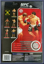 Frankie Edgar from UFC - Ultimate Fighting Championship - Series 8 manufactured by Jakks Pacific [Back]