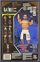 Jamie Varner from UFC - Ultimate Fighting Championship - Series 4 manufactured by Jakks Pacific [Back]