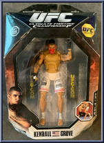 Kendall Grove from UFC - Ultimate Fighting Championship - Series 0 manufactured by Jakks Pacific [Front]