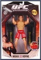 Michael Bisping from UFC - Ultimate Fighting Championship - Series 1 manufactured by Jakks Pacific [Front]