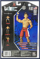 Mike Brown from UFC - Ultimate Fighting Championship - Series 2 manufactured by Jakks Pacific [Back]