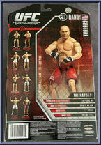 Randy Couture from UFC - Ultimate Fighting Championship - Series 6 manufactured by Jakks Pacific [Back]