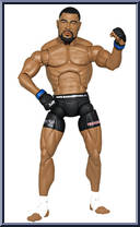 Rashad Evans from UFC - Ultimate Fighting Championship - Series 0 manufactured by Jakks Pacific [Loose]