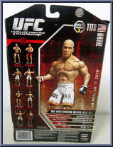Tito Ortiz from UFC - Ultimate Fighting Championship - Series 6 manufactured by Jakks Pacific [Back]