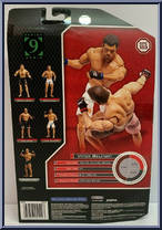 Vitor Belfort from UFC - Ultimate Fighting Championship - Series 9 manufactured by Jakks Pacific [Back]