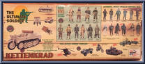 German Motorcycle Tractor from Ultimate Soldier - Vehicles manufactured by 21st Century Toys [Back]