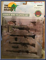 German WWII Weapons Set Action Figure