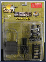 M134 Minigun Machine Gun Weapon Set Action Figure