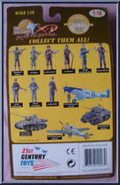 US Bar Gunner  from Ultimate Soldier - Xtreme Detail - World War II manufactured by 21st Century Toys [Back]