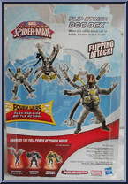 Doc Ock (Flip Strike) from Ultimate Spider-Man - Power Webs manufactured by Hasbro [Back]
